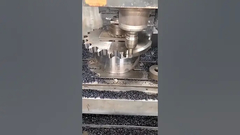 Cnc Milling Gear Machining ️ #shorts
