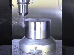 Anodized Aluminium CNC Milling Bagian OEM Precision Painting Permukaan Bagian Baja