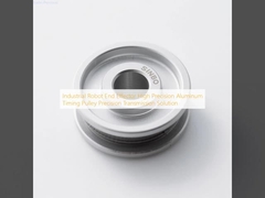 Robot Industrial End Effector High Precision Aluminium Timing Pulley Solusi Transmisi Presisi