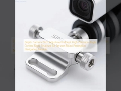 Dudukan Penyesuaian Pitch Kamera Kedalaman Kontrol Sudut Presisi Tinggi Struktur Kaku untuk Modul Navigasi Persepsi Robot Layanan