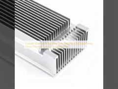 Custom Titanium Alloy Heat Sink Precision CNC Machining China Solusi Termal untuk Elektronik
