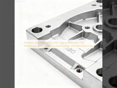Cetakan Die Casting Paduan Aluminium Presisi dengan Pengerjaan CNC Layanan China Desain dan Manufaktur Kustom