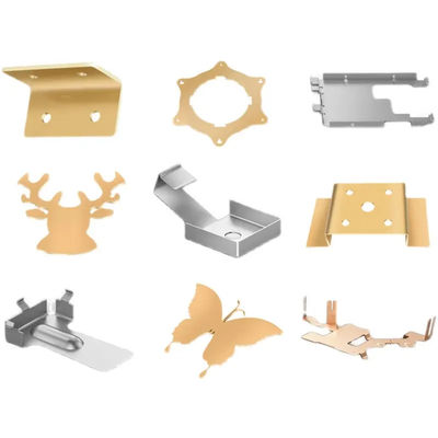 Beli Bagian Stamping CNC Elektronik Lembar Perawatan Permukaan Bagian Stamping Logam Custom online manufacture