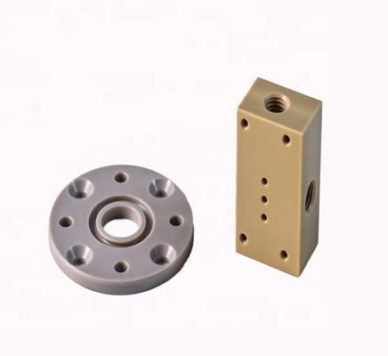 Beli Nylon POM PE PTFE CNC Precision Machined Plastic Parts Non Surface Disesuaikan online manufacture