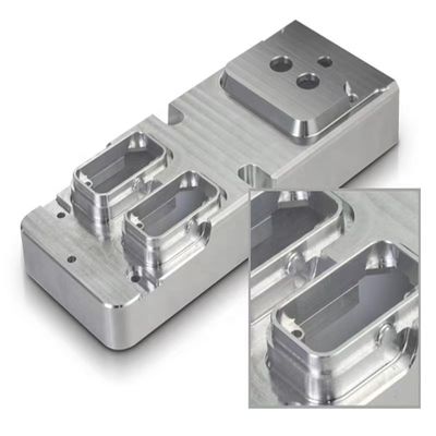 Beli Custom 5 Axis CNC mesin suku cadang Komponen aluminium kompleks rumah online manufacture