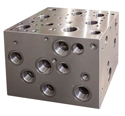 ODM 4 5 Axis Baja Logam CNC Bagian Milling Disesuaikan CNC Mesin suku cadang