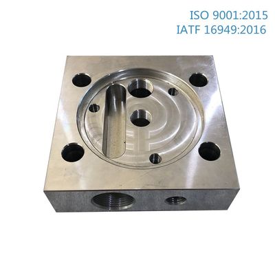 Mesin CNC Bagian Baja Berkualitas Tinggi Precision CNC Milling Bagian ISO9001