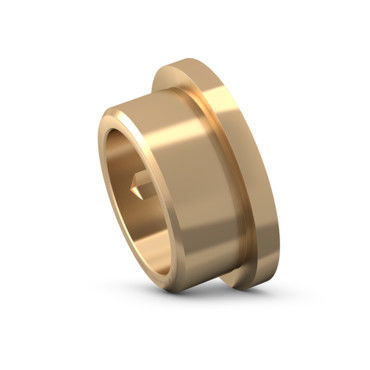Perunggu Perunggu Flanges CNC Precision Milling Layanan Disesuaikan Untuk Otomatis