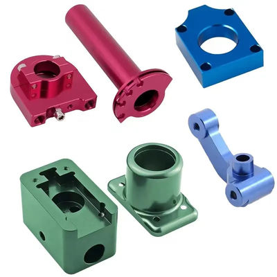CNC Custom Aluminium Machining Parts Anodized Polished Untuk Sepeda Motor