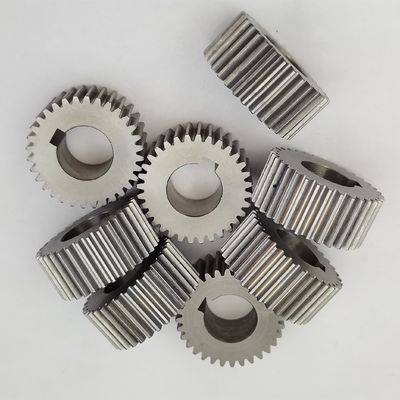High Precision Custom CNC Machined Gear Milling Spur Gear dengan Toleransi ± 0.01mm
