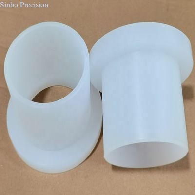 OEM Custom Precision CNC Rigid Prototype Bushing Machining Bagian POM Plastik