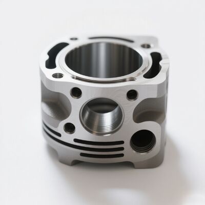 Lumahing Polishing Finish dan Wear Resistance untuk Customized Cylinder Block CNC Machining Menurut Gambar/Contoh